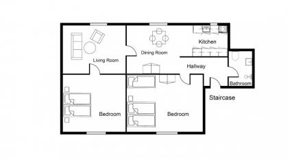 Stylish 5 Person Flat in Vibrant Urban Area - image 24