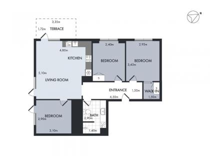 Sanders Arena - Chic Three-Bedroom Apartment Close to Metro Station - image 21